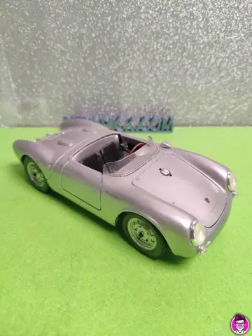 Reperto originale Maisto Porche 550 a Spyder - Vintage Model Car Auto Modellino (1966) - Condizioni USATO CIB