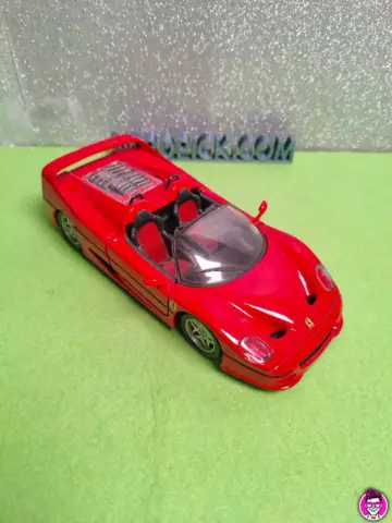 Reperto originale Welly Ferrari F50 1/18 - Vintage Model Car Auto Modellino - Condizioni USATO CIB