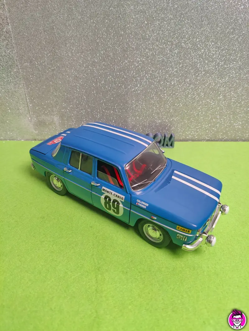 Solido 1/18 Renault 8 Rally MonteCarlo - Vintage Model Car Auto Modellino - Vista 1