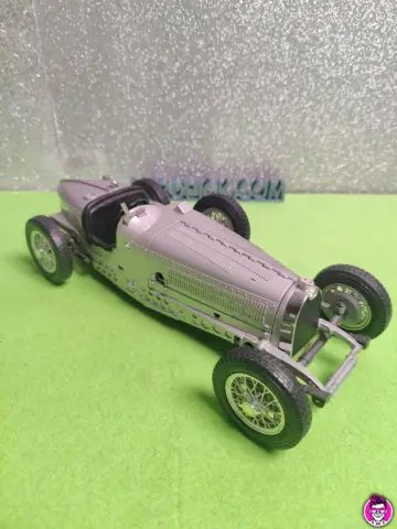 Reperto originale Bburago Bugatti 1/18 Type 59 1934 - Vintage Model Car Auto Modellino - Condizioni USATO CIB