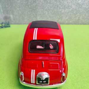 Miniatura 6 per Solido 1/18 Fiat 500 Rally Monte Carlo 1965 - Vintage Model Car Auto Modellino #2