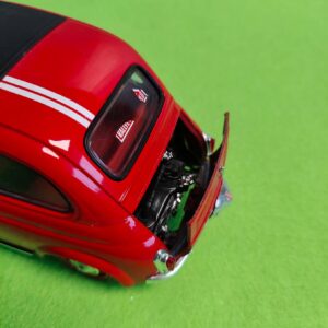 Miniatura 3 per Solido 1/18 Fiat 500 Rally Monte Carlo 1965 - Vintage Model Car Auto Modellino #2