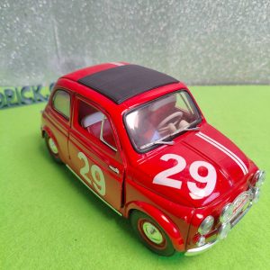 Solido 1/18 Fiat 500 Rally Monte Carlo 1965 – Vintage Model Car Auto Modellino
