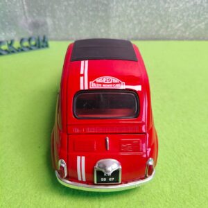 Miniatura 8 per Solido 1/18 Fiat 500 Rally Monte Carlo 1965 - Vintage Model Car Auto Modellino