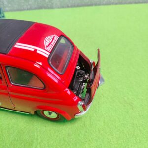 Miniatura 7 per Solido 1/18 Fiat 500 Rally Monte Carlo 1965 - Vintage Model Car Auto Modellino