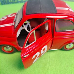 Miniatura 6 per Solido 1/18 Fiat 500 Rally Monte Carlo 1965 - Vintage Model Car Auto Modellino