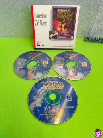 Reperto originale Star Wars Rebel Assault 2 CD ROM - Film Cto - Condizioni USATO CIB