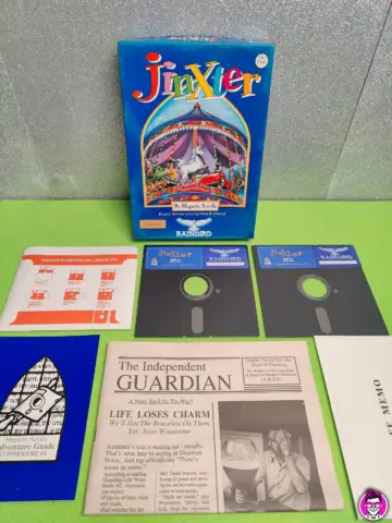 Reperto originale Jinxter - Commodore 64 - CBM 64 - Condizioni USATO CIB