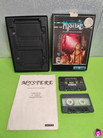 Reperto originale Mystere Fuga dal Castello di Lockness - Commodore 64 - cm 64 - Condizioni USATO CIB