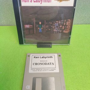 Ken's Labyrinth - Cronodata - Floppy Disk PC