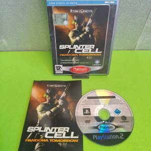 Splinter Cell Pandora Tomorrow Platinum - Playstation 2 PS2 - Pal Ita