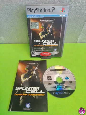 Reperto originale Splinter Cell Pandora Tomorrow Platinum - PlayStation 2 PS2 - PAL ITA - Condizioni USATO TESTATO 100% CIB