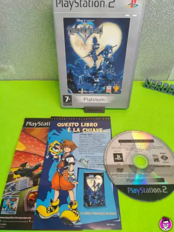 Reperto originale Kingdom Hearts Platinum - PlayStation 2 PS2 - PAL ITA - Condizioni USATO TESTATO 100% CIB