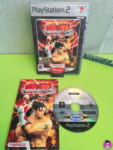 Reperto originale Tekken 5 Platinum - PlayStation 2 PS2 - PAL ITA - Condizioni USATO TESTATO 100% CIB