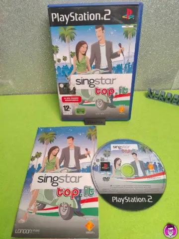 Reperto originale Sing Star Top It - PlayStation 2 PS2 - PAL ITA - Condizioni USATO TESTATO 100% CIB