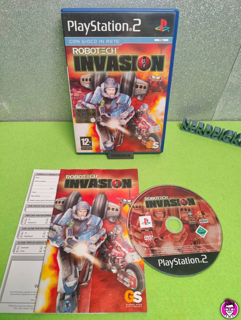 Robotech Invasion - PlayStation 2 PS2 - PAL ITA - Vista 1