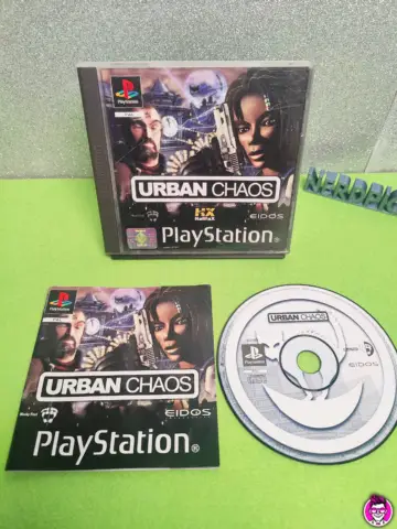 Reperto originale Urban Chaos - PlayStation 1 PS1 - PAL ITA - Condizioni USATO TESTATO 100% CIB