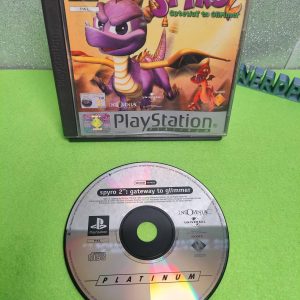 Spyro 2 Gateway to Glimmer Platinum - Playstation 1 PS1 - Pal