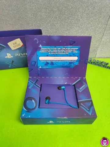 Reperto originale PS Vita - Auricolari - Edizione Pre Order - Condizioni USATO CIB