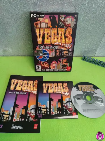 Reperto originale Vegas Make It Big - PC - CD - Condizioni USATO CIB