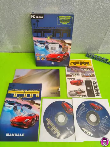 Reperto originale Trackmania Sunrise Extreme Edizione Limitata - PC - CD - Condizioni USATO CIB