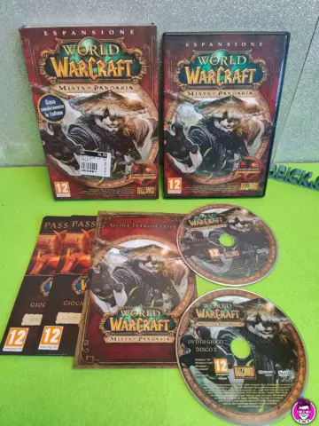 Reperto originale World of Warcraft Mists of Pandaria - PC - CD - Condizioni USATO CIB
