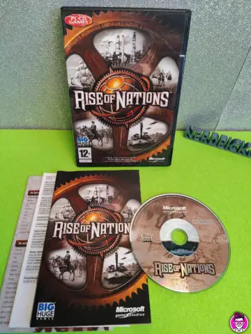 Reperto originale Rise of Nations - PC - CD - Condizioni USATO CIB