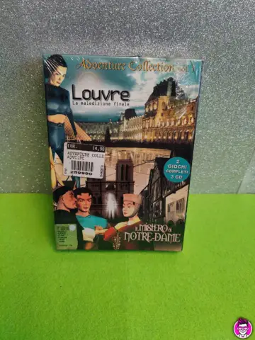 Reperto originale Adventure Collection Vol.1 Louvre - Nuovo Sigillato - PC - CD - Condizioni NUOVO / SIGILLATO CIB