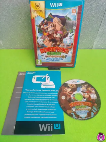 Reperto originale Donkey Kong Country Tropical Freeze - Select - Nintendo Wii U - PAL - Condizioni USATO TESTATO 100% CIB