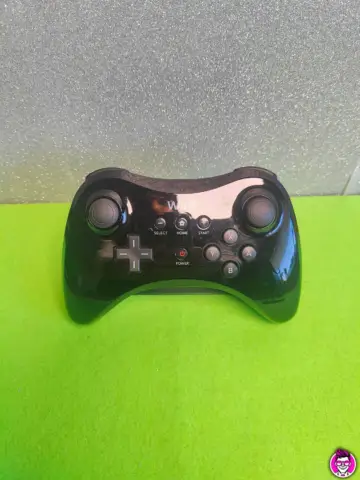 Reperto originale Controller Nero Originale - Nintendo Wii U Gamepad Joystick - Condizioni USATO TESTATO 100% CIB