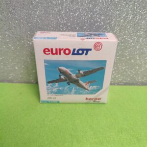 Miniatura 4 per Herpa Wings 1:500 ATR-42 EuroLot - Model Plane Aereo Modellino #2
