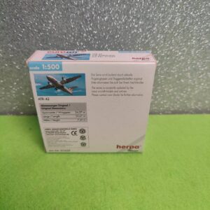 Miniatura 3 per Herpa Wings 1:500 ATR-42 EuroLot - Model Plane Aereo Modellino #2