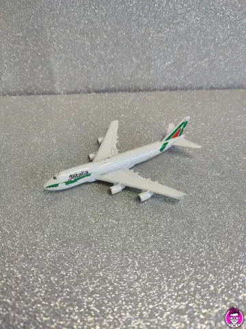 Reperto originale Boeing 747 Schabak Alitalia - Model Plane Aereo Modellino - Condizioni USATO CIB