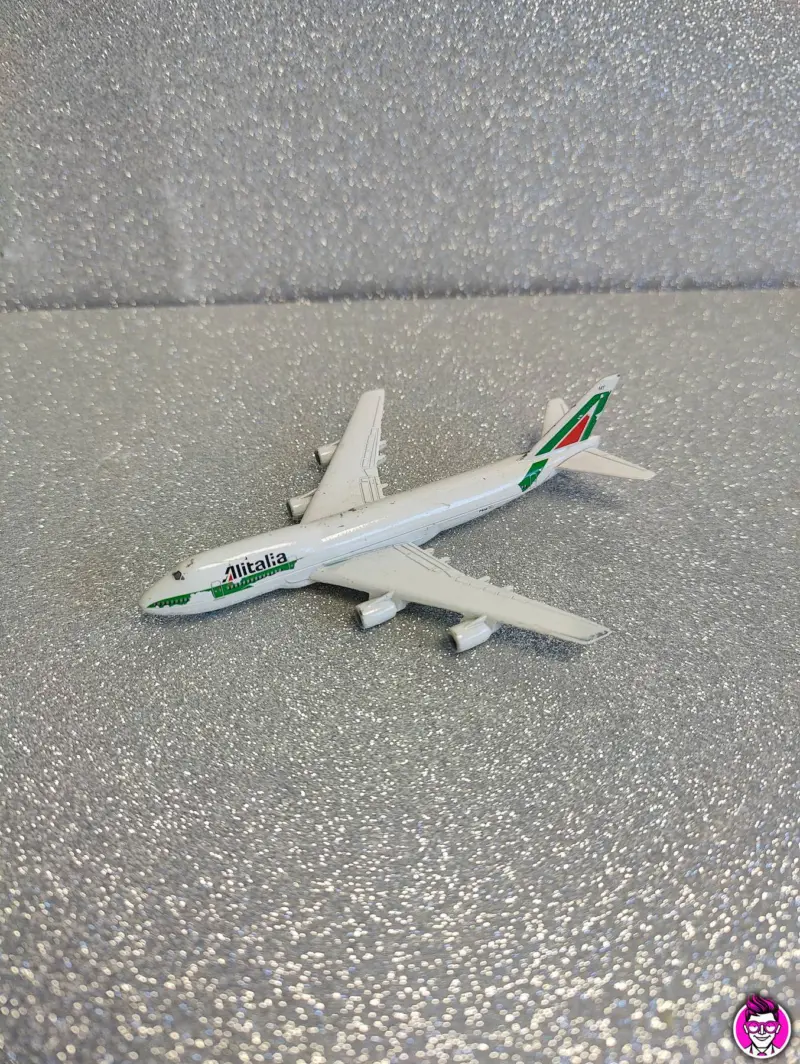 Boeing 747 Schabak Alitalia - Model Plane Aereo Modellino - Vista 1