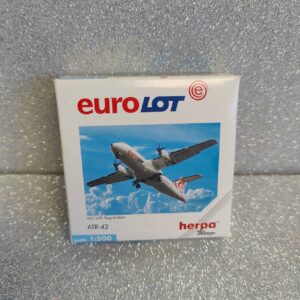 Miniatura 5 per Herpa Wings 1:500 ATR-42 EuroLot - Model Plane Aereo Modellino