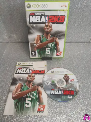 Reperto originale NBA 2K9 - Xbox 360 - PAL ITA - Condizioni USATO TESTATO 100% CIB