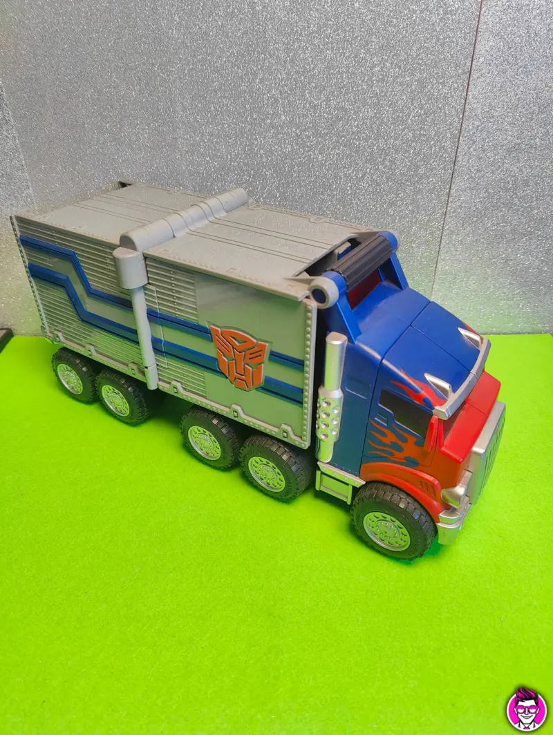 Hasbro Transformers Optimus Prime Battle Rig Blaster - Vista 1