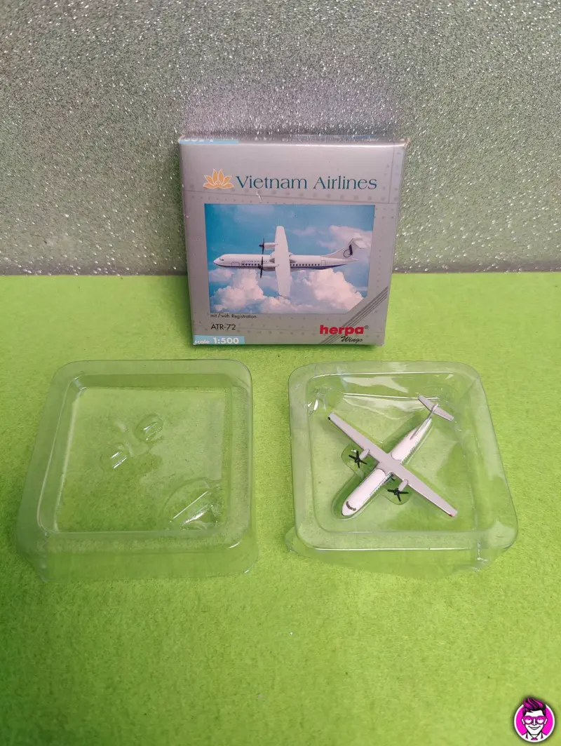 Herpa Wings 1:500 ATR-72 Vietnam Airlines - Model Plane Aereo Modellino - Vista 1