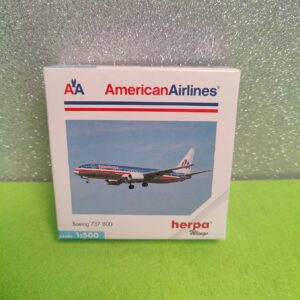 Miniatura 3 per Herpa Wings 1:500 American Airlines Boeing 737-800 - Model Plane Aereo Modellino