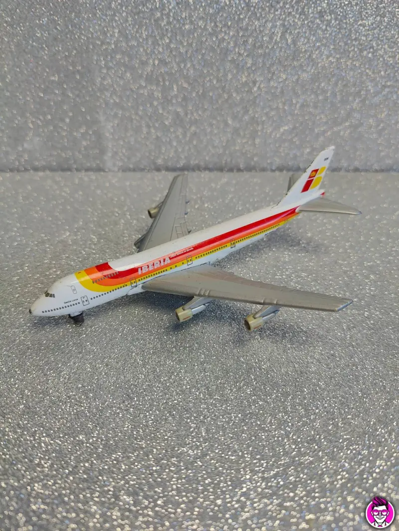 Herpa Wings 1:500 Boeing 747-200 Iberia - Model Plane Aereo Modellino - Vista 1