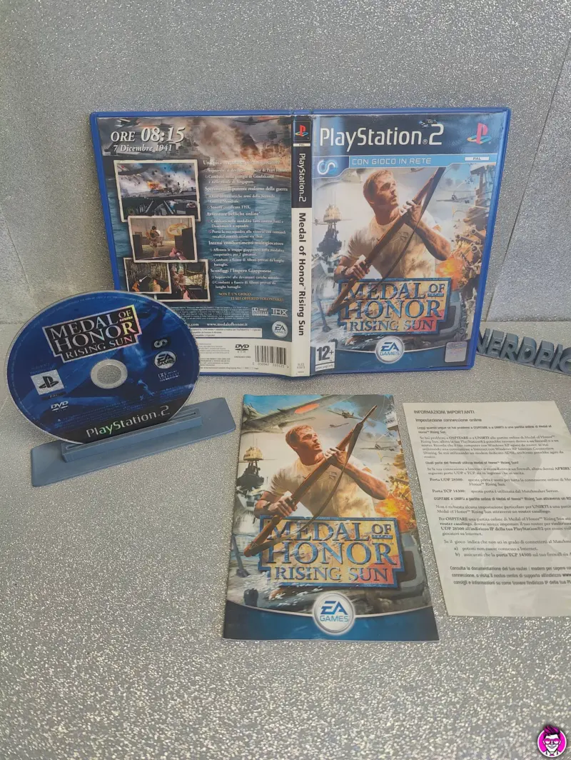 Medal of Honor Rising Sun - PlayStation 2 PS2 - PAL ITA - Vista 1