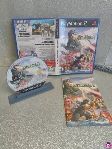 Reperto originale Godzilla Save the Earth - PlayStation 2 PS2 - PAL ITA (2005) - Condizioni USATO TESTATO 100% CIB