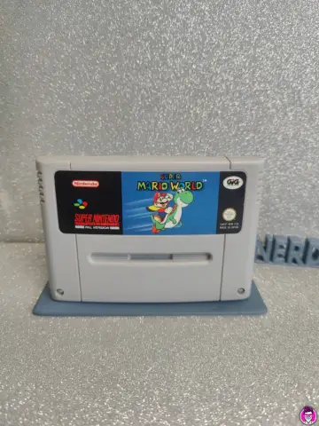 Reperto originale Super Mario World - Super Nintendo SNES PAL EUR - Condizioni USATO TESTATO 100% CIB