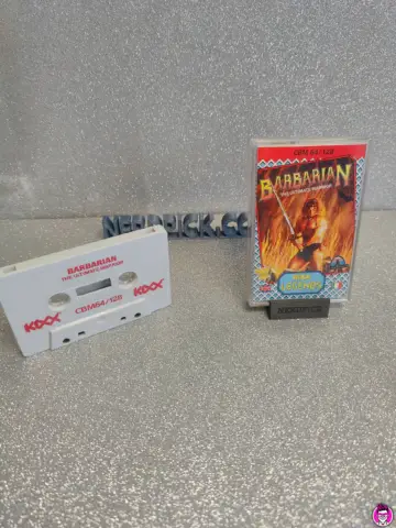 Reperto originale Barbarian The Ultimate Warrior - Commodore 64 128 - cm 64 cm 128 - Condizioni USATO CIB