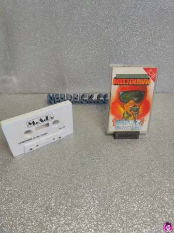 Reperto originale Countdown to Meltdown - Commodore 64 128 - cm 64 cm 128 - Condizioni USATO CIB
