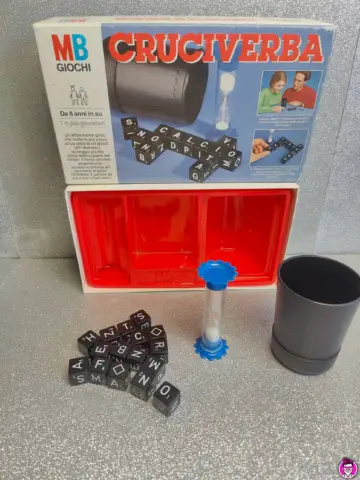 Reperto originale Cruciverba Completo - MB Giochi Gioco in Scatola - Condizioni USATO CIB