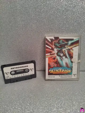 Reperto originale Retrograde - Commodore 64 128 - cm 64 cm 128 - Condizioni USATO CIB